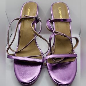 Lemonade Women's Purple Heels.